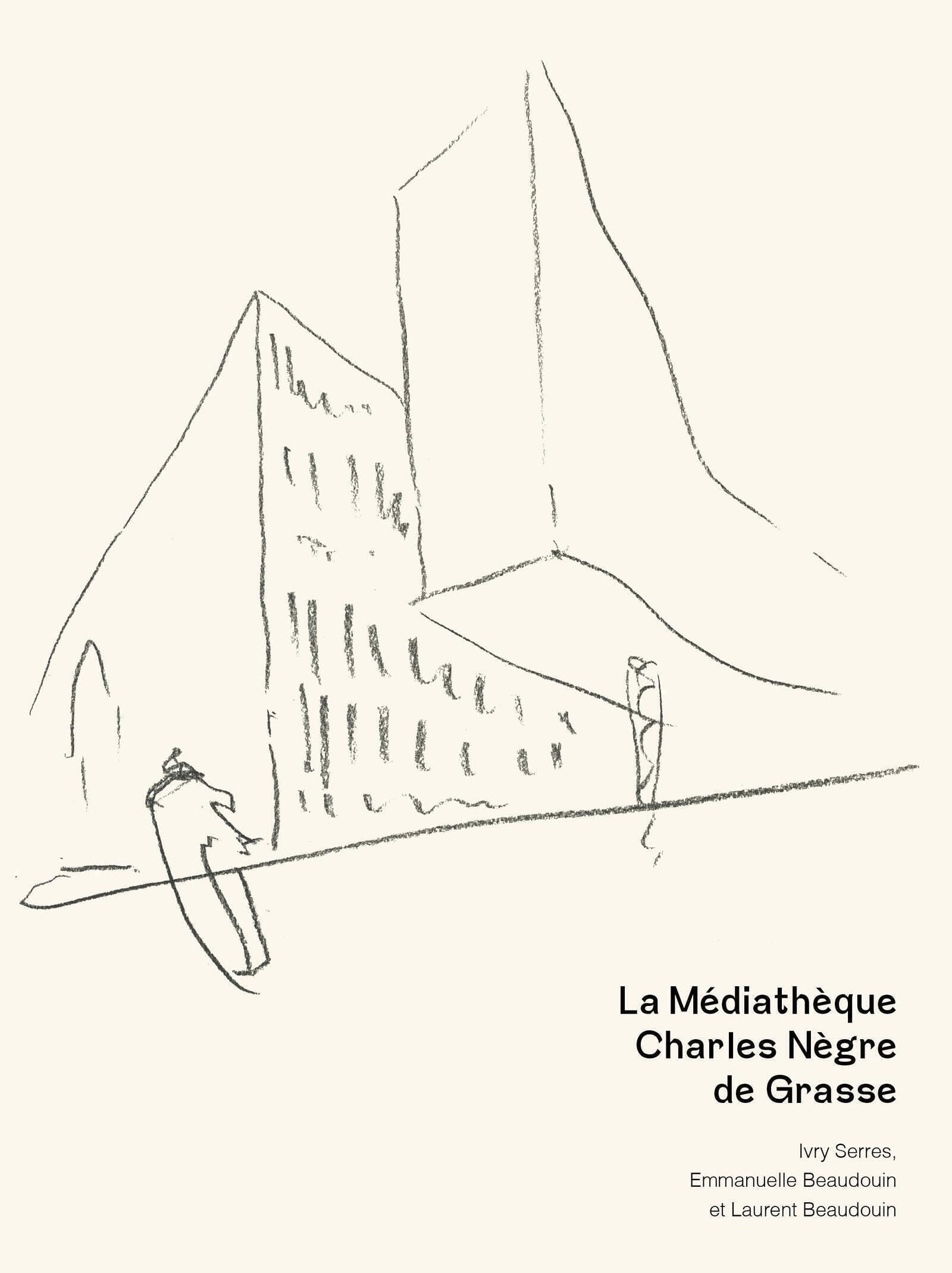 La médiathèque Charles Nègre de Grasse album de photographies et d'urbanisme