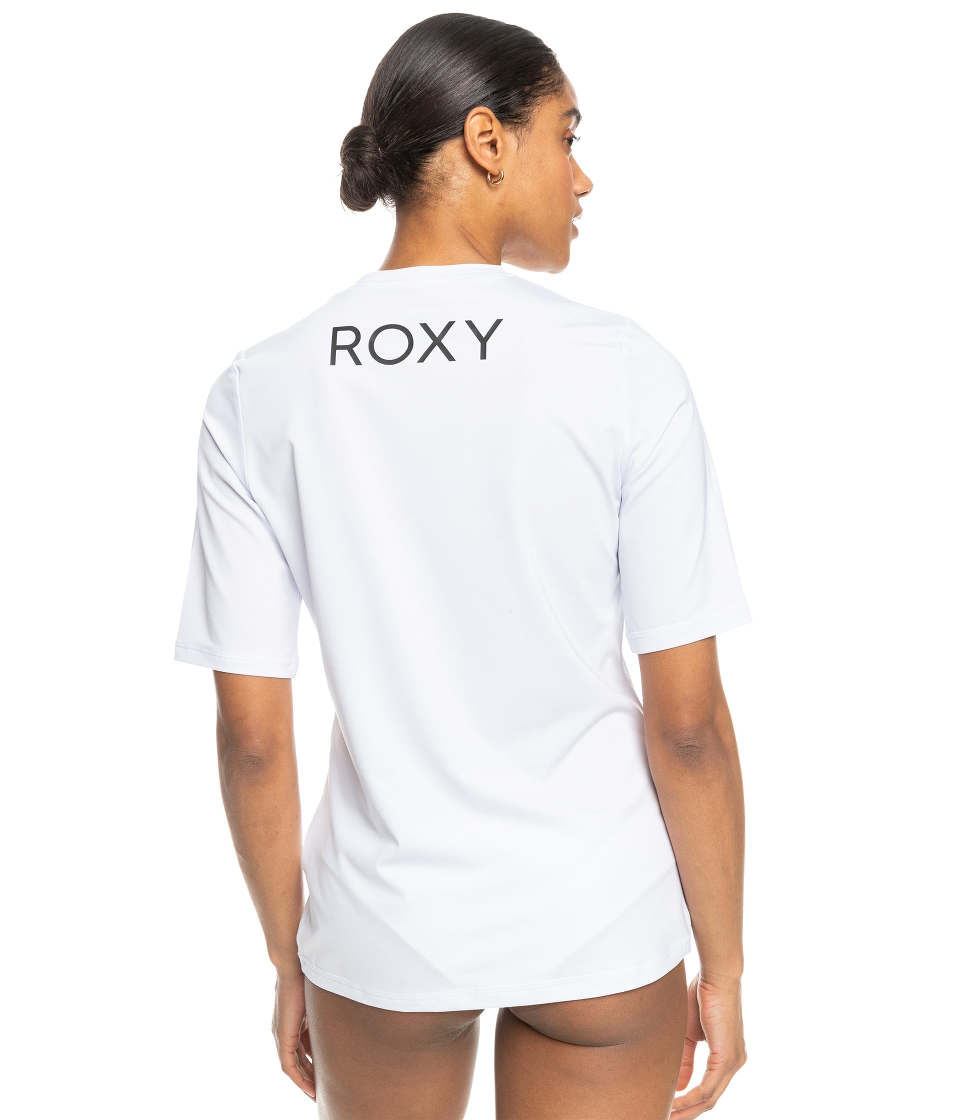 Roxy Rashguard – UPF 50+, Swim, Surf, Volley, Yoga, Outdoor Activities Quick-Dry Swim Shirt Maillot dermoprotecteur Femme