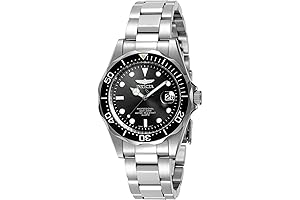Stainless Steel Watches for Men: Premium Automatic Diver Timepiece