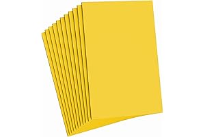 DOPING 10-Sheet Yellow Foam Sheets