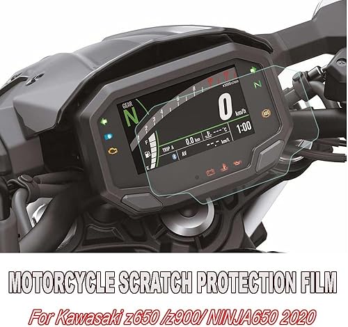 Miniatura 2 de OUTFYT Screen Protector Motorcycle For K&awasaki Z650 Z900 Ninja 650 Ninja650 Ninja 1000 Cluster Scratch Protection Film Screen Protector Accessories