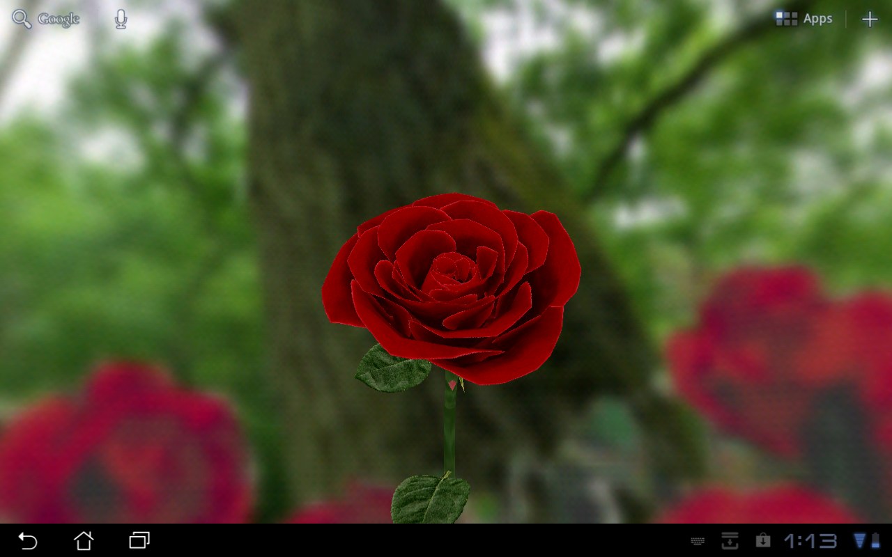 3D Rose Live Wallpaper Free - App on Amazon Appstore