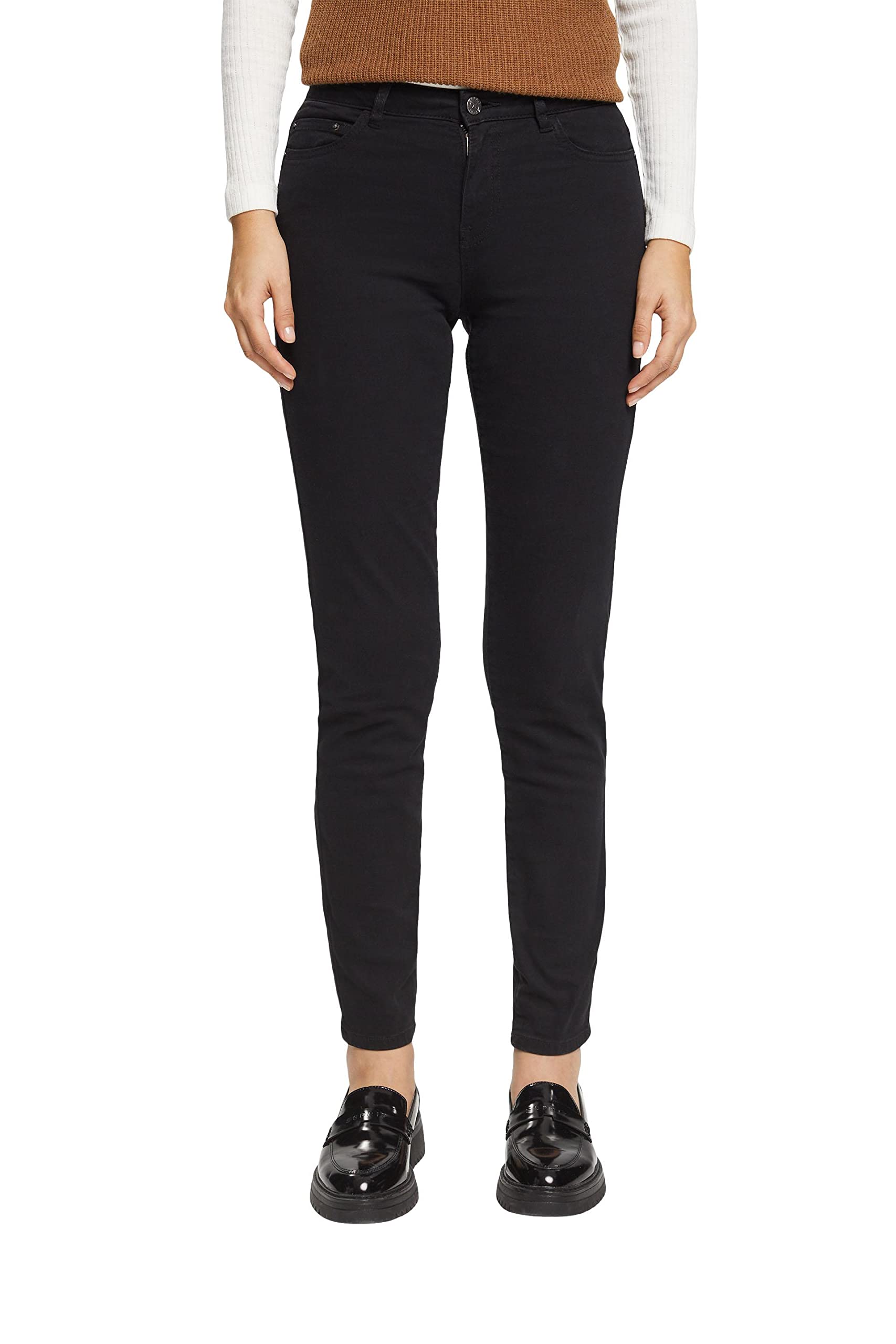 Esprit Women's 001/Black 992Cc1b331 Trousers, 34W / 34L