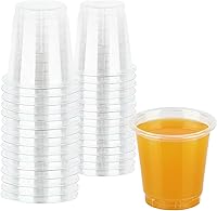 Blue Sky 2oz Clear PET Shot Cups, 20 Pack - Durable BPA-Free Plastic for Parties, Jello Shots & Events