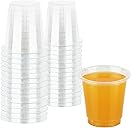 Blue Sky 2 Oz Clear PET Cups - 40 Count, Durable Plastic Shot Cups for Parties and Events