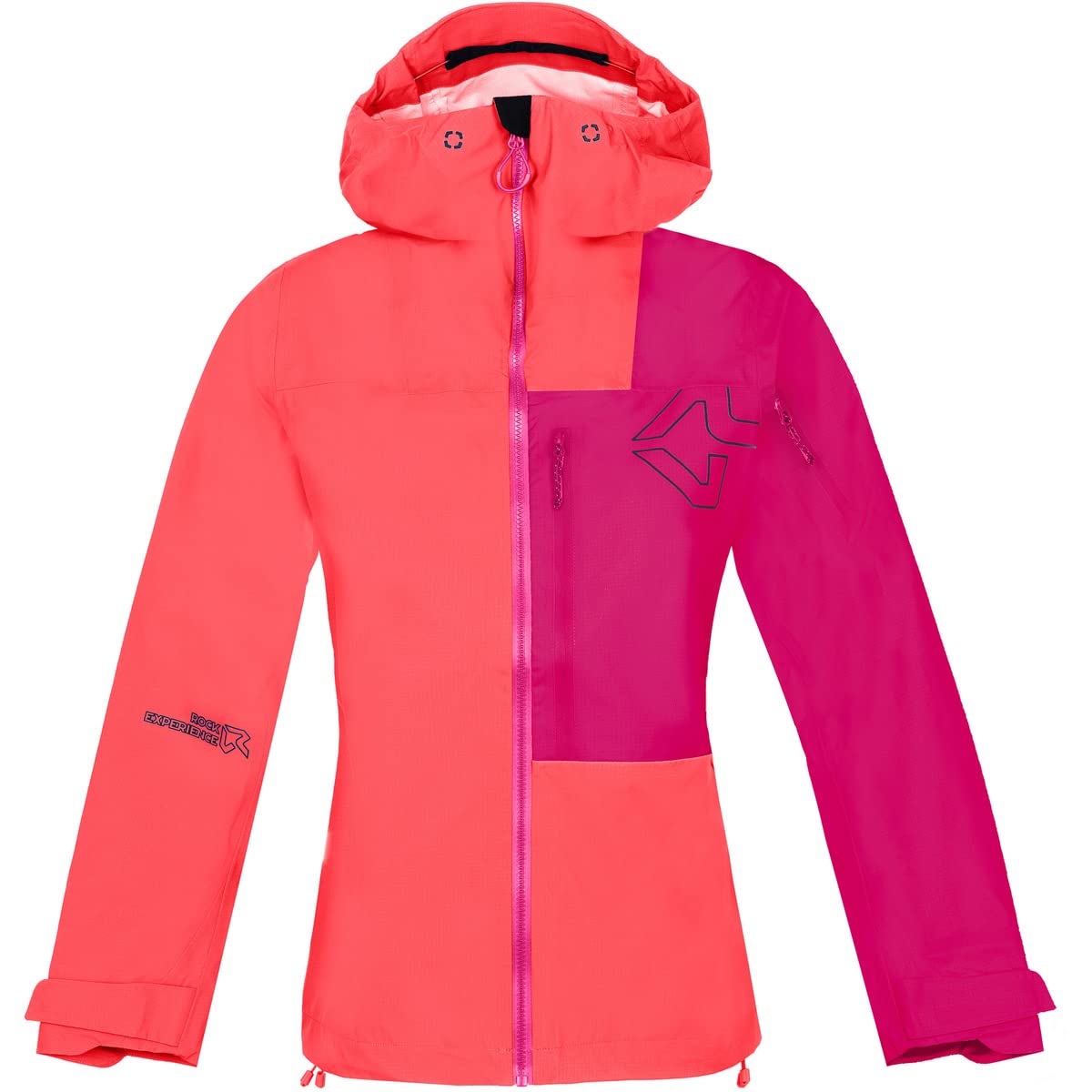 Rock Experience REWJ06041 ALASKA Jacket Women's 0793 PARADISE PINK+2000 CHERRIES JUBILEE L