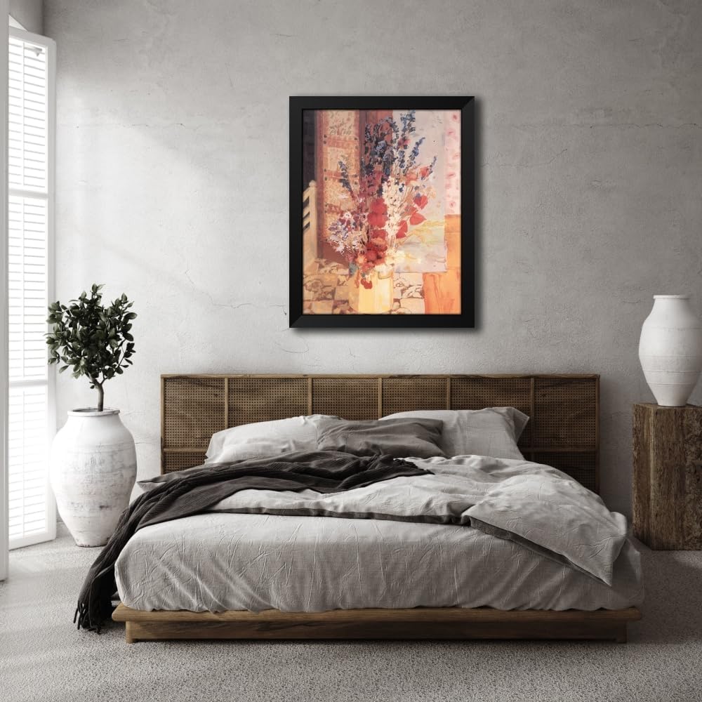 ArtDirect Figurative Vase II Custom Framed Art Print Giclee Print or Canvas Options with Various Sizes and Customization by Unknown