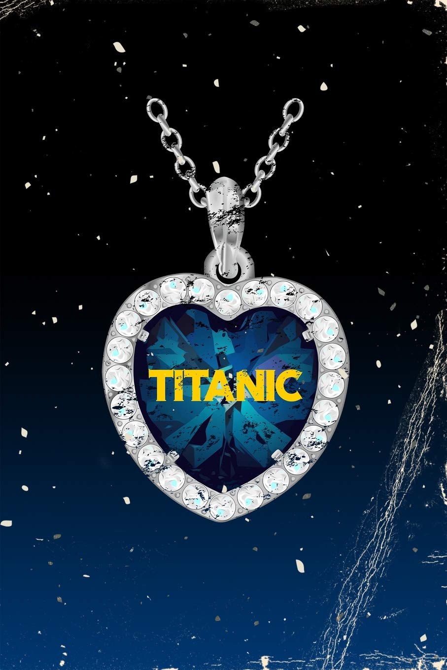 Notebook: RMS Titanic Tragedy 1912 Queen of the Ocean - Blank Lined Journal For College Students Who Loves RMS Titanic Atlantic Ocean Liner - 6x9 inches, 120 pages - Distressed Style