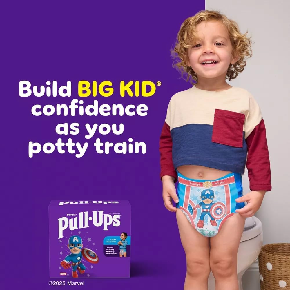 Pull-Ups Boys' Learning Designs Training Pants - 4T-5T – 56ct White