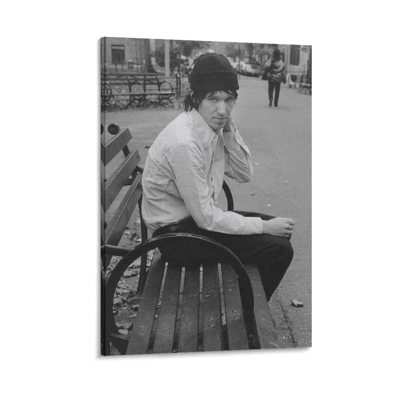 Fcoin Frame-Style Elliott Smith Canvas Poster Posters Wall Art Painting Canvas Prints Decor Poster Artworks 20X30inch(50X75cm)