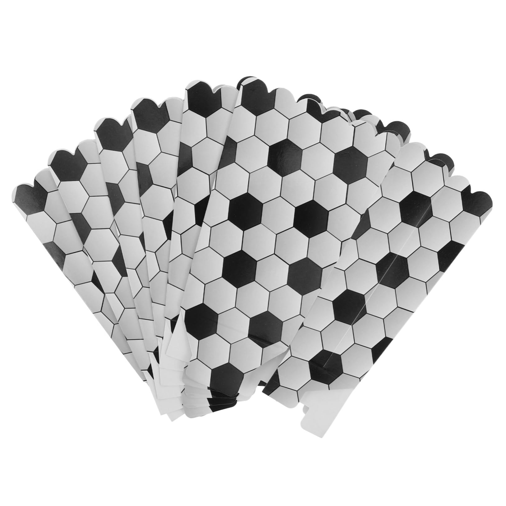 KICHOUSE 6pcs Soccer Themed Treat Boxes for Football Party Favors Popcorn Containers for Boys and Girls Birthday Decorations Party Supplies for Snacks and Goodies