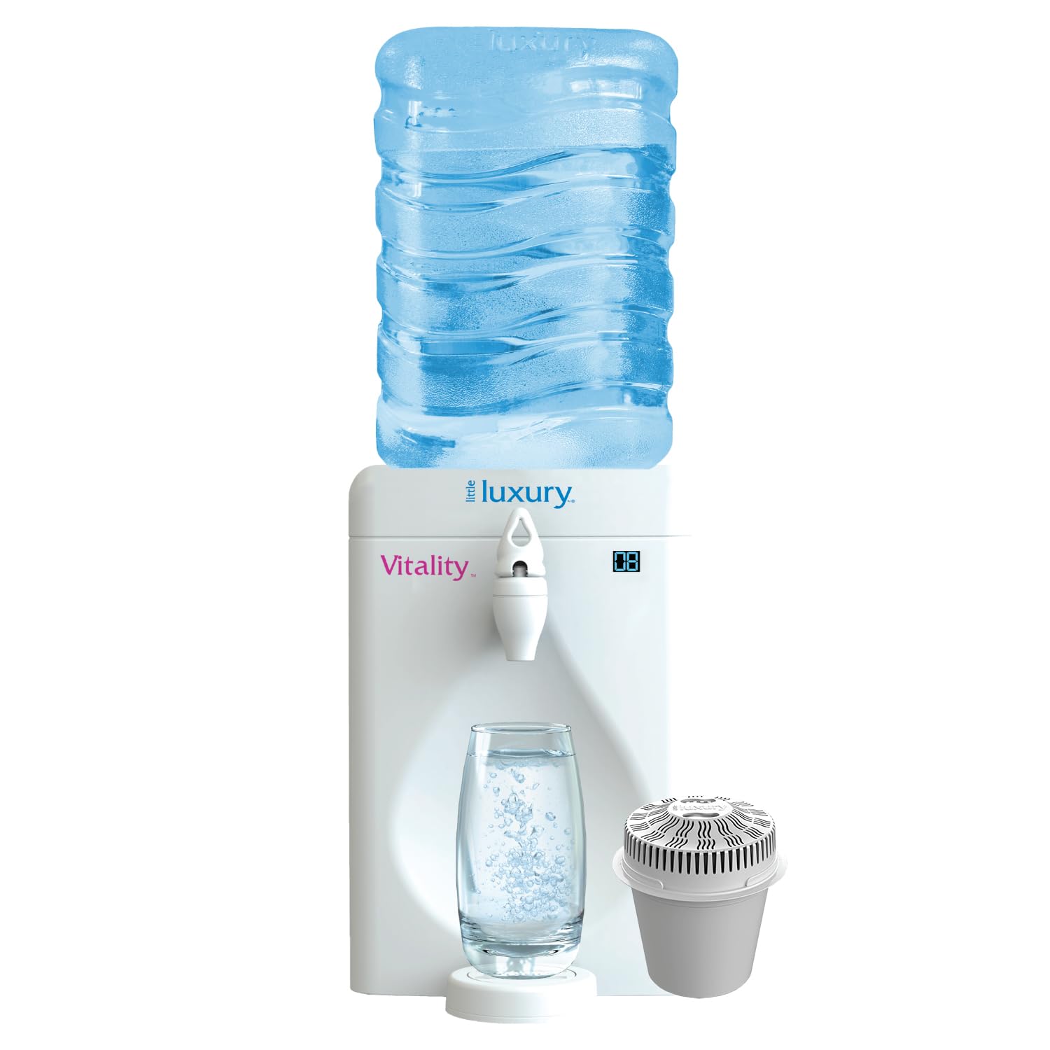 Little Luxury Vitality Mini Water Cooler with Filter