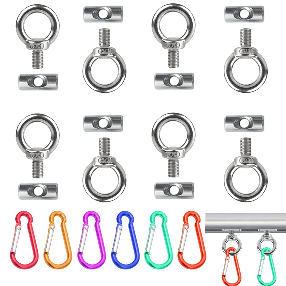 4 Stück Kederstopper Edelstahl - Universelle Halterung Für Kederschienen 8-10mm