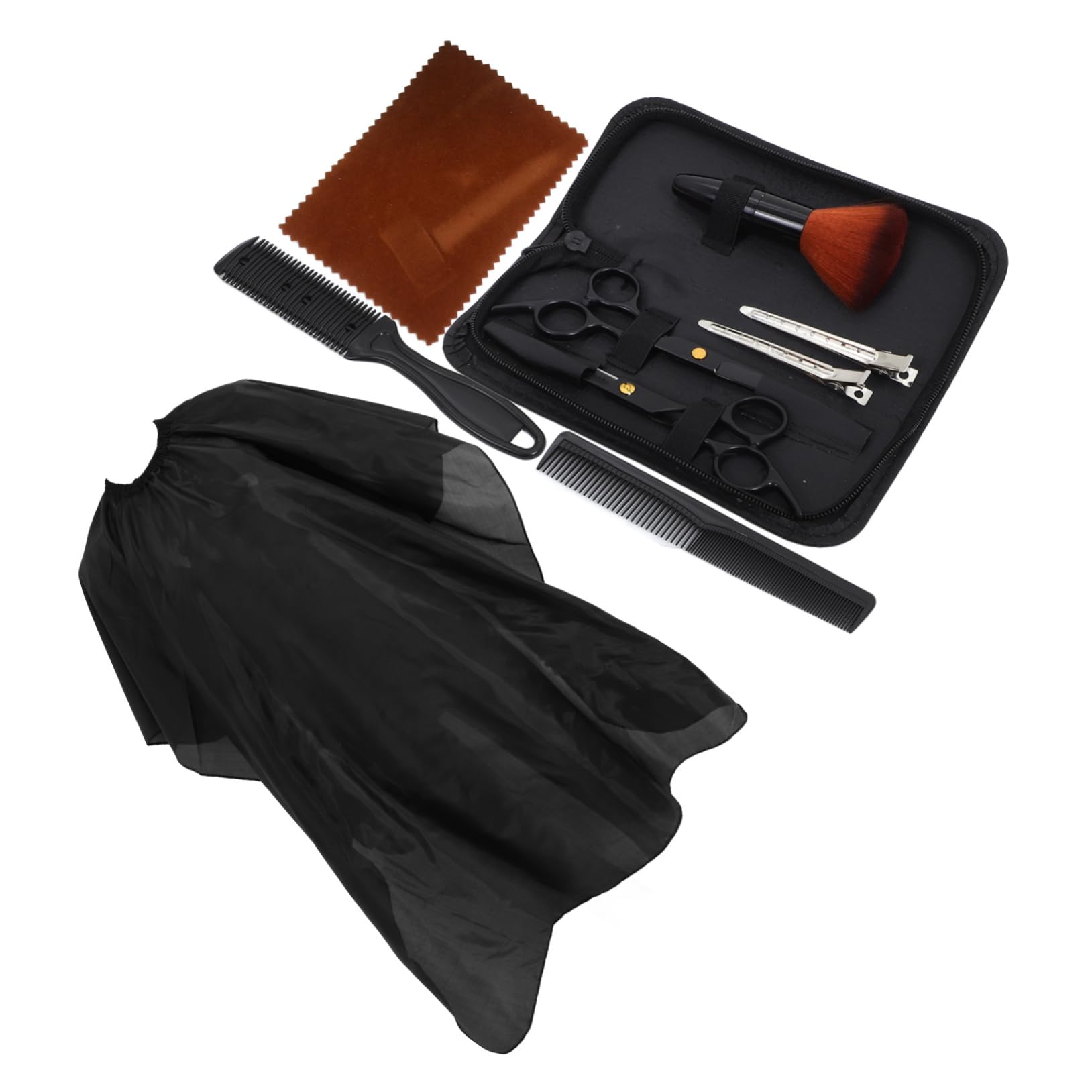 Kit ciseaux coiffure 10 pièces pour réussir sa coupe de cheveux à coup sûr