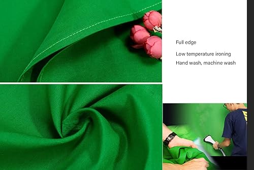 Vista 17 de Telón de fondo negro para fotografía, fondo de tela duradera, telón de fondo para fotos, estudio de fotografía de video (5 x 7 pies, negro) Negro