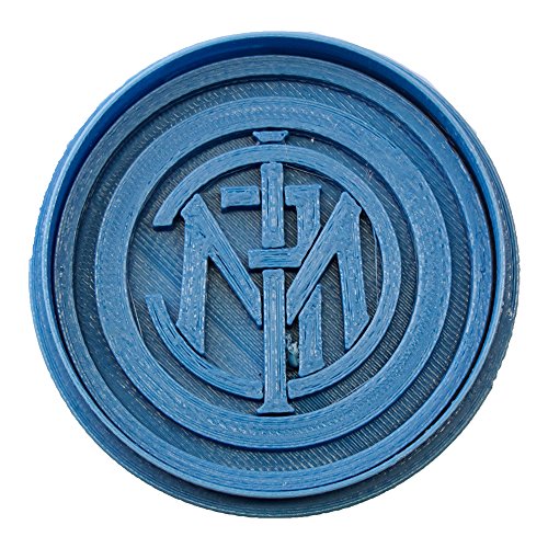 Cuticuter Inter De Milan Equipo Fútbol Cortador de Galletas, Plástico, Azul, 8x7x1.5 cm