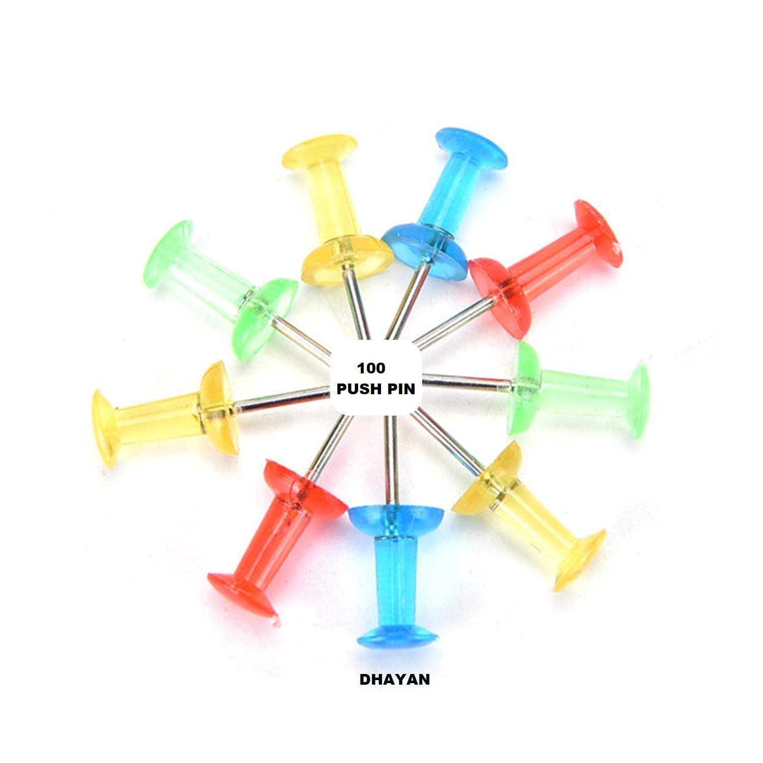 Push pin for The Notice Board Paper in multicoloure (100 psc)-image-36