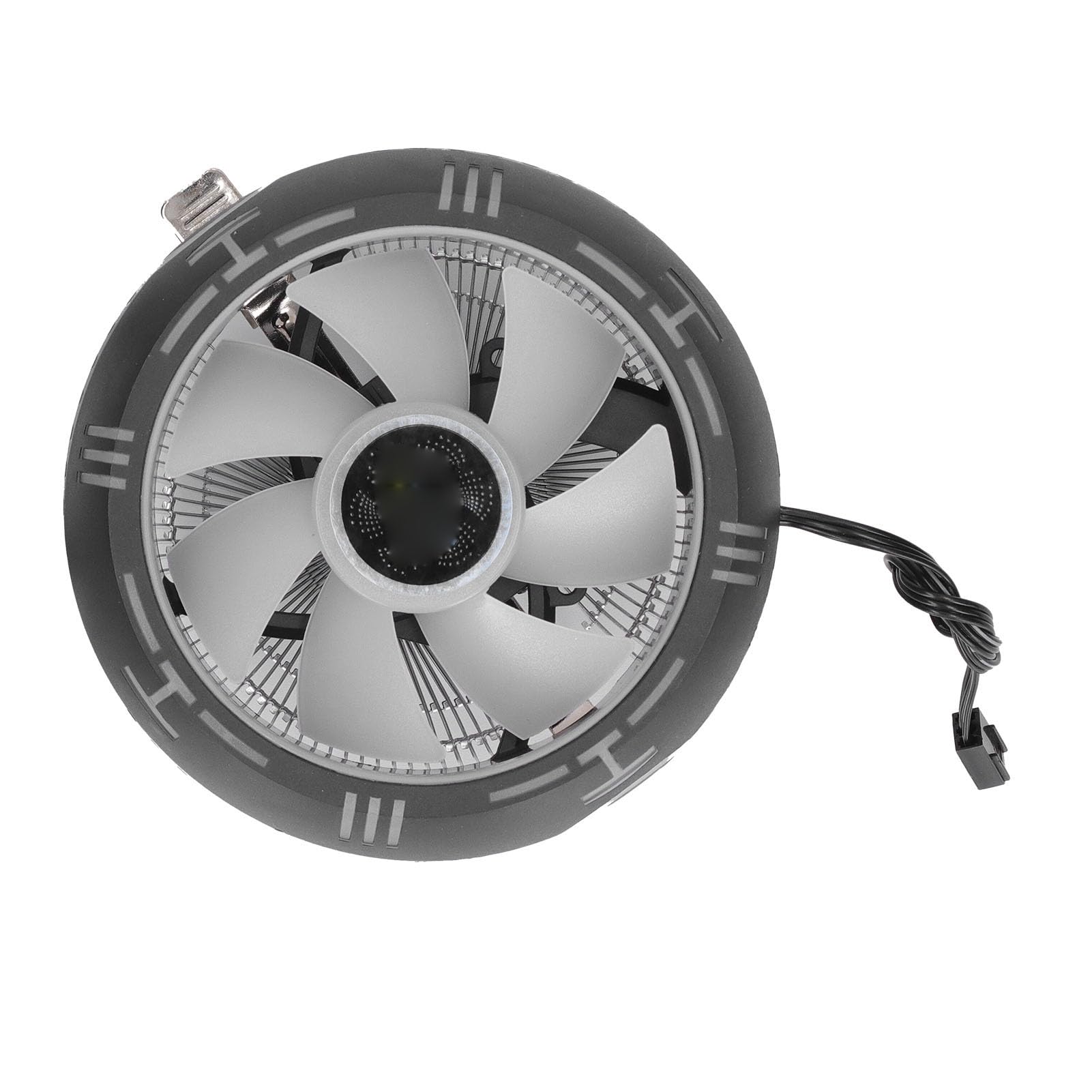 Fafeicy Ventola CPU a Pressione Verso il Basso con Controllo Intelligente della Temperatura, Cuscinetto Idraulico, Dissipatore in Rame e Alluminio per LGA115x AM4, Basso Rumore