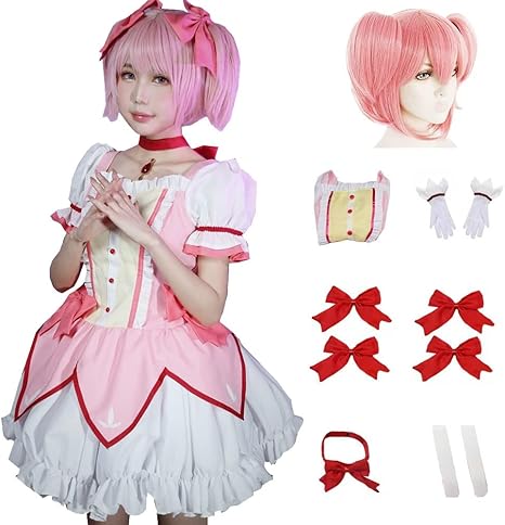Amazon.co.jp: [Picksoco] 魔法少女 まどか マギカ コスプレ衣装 鹿目