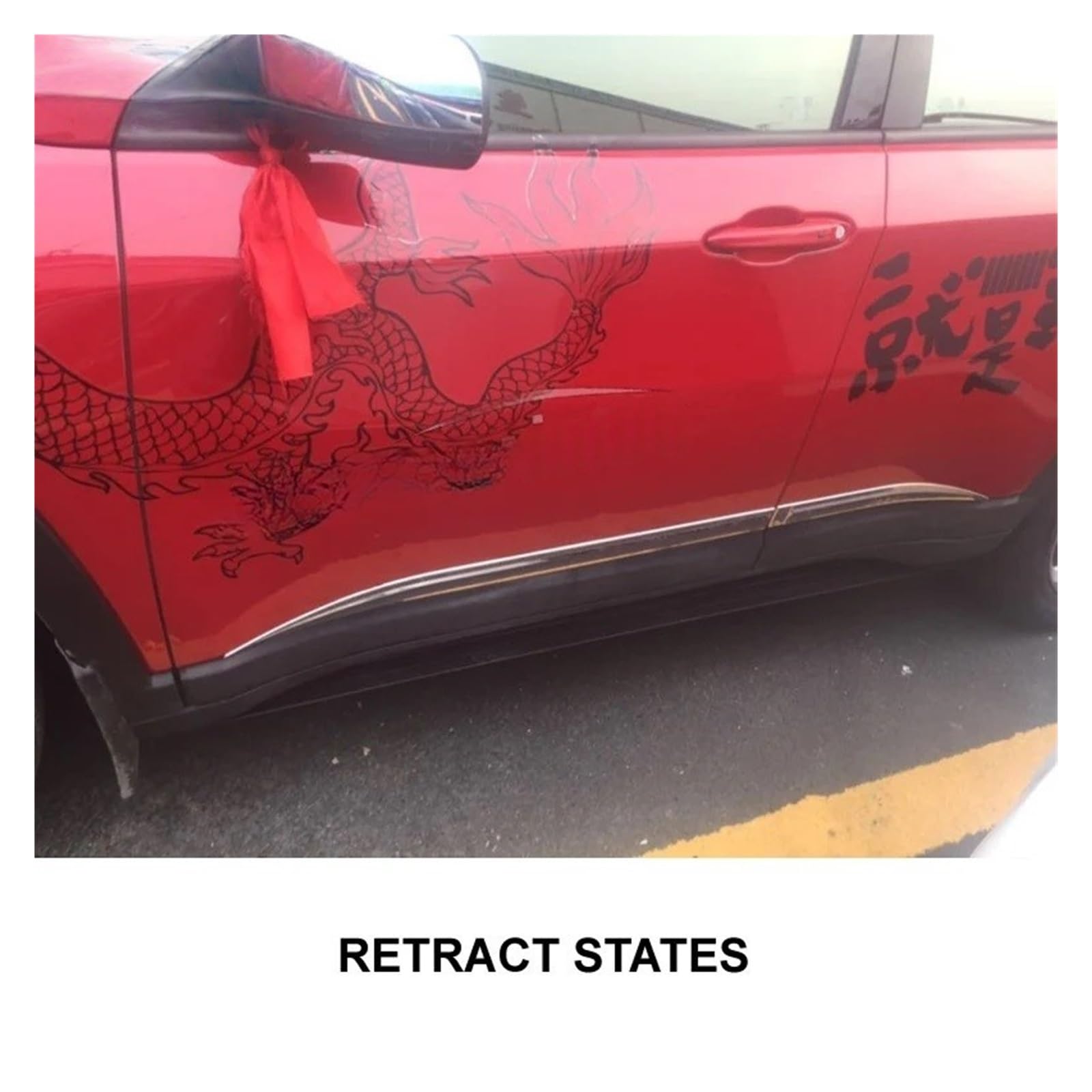 Estribos laterales eléctricos retráctiles y plegables automáticamente, Compatible con Jeep Compass((2017-))
