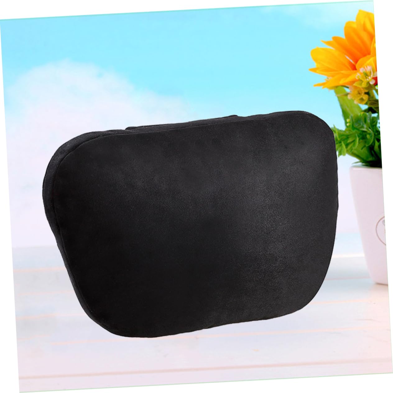 ABOOFAN 2 Pezzi Cuscino Poggiatesta Auto Cuscino Anti-collo Cuscino Protettivo Per Seggiolino Auto Accessorio Per Seggiolino Auto Comodo Per Nero