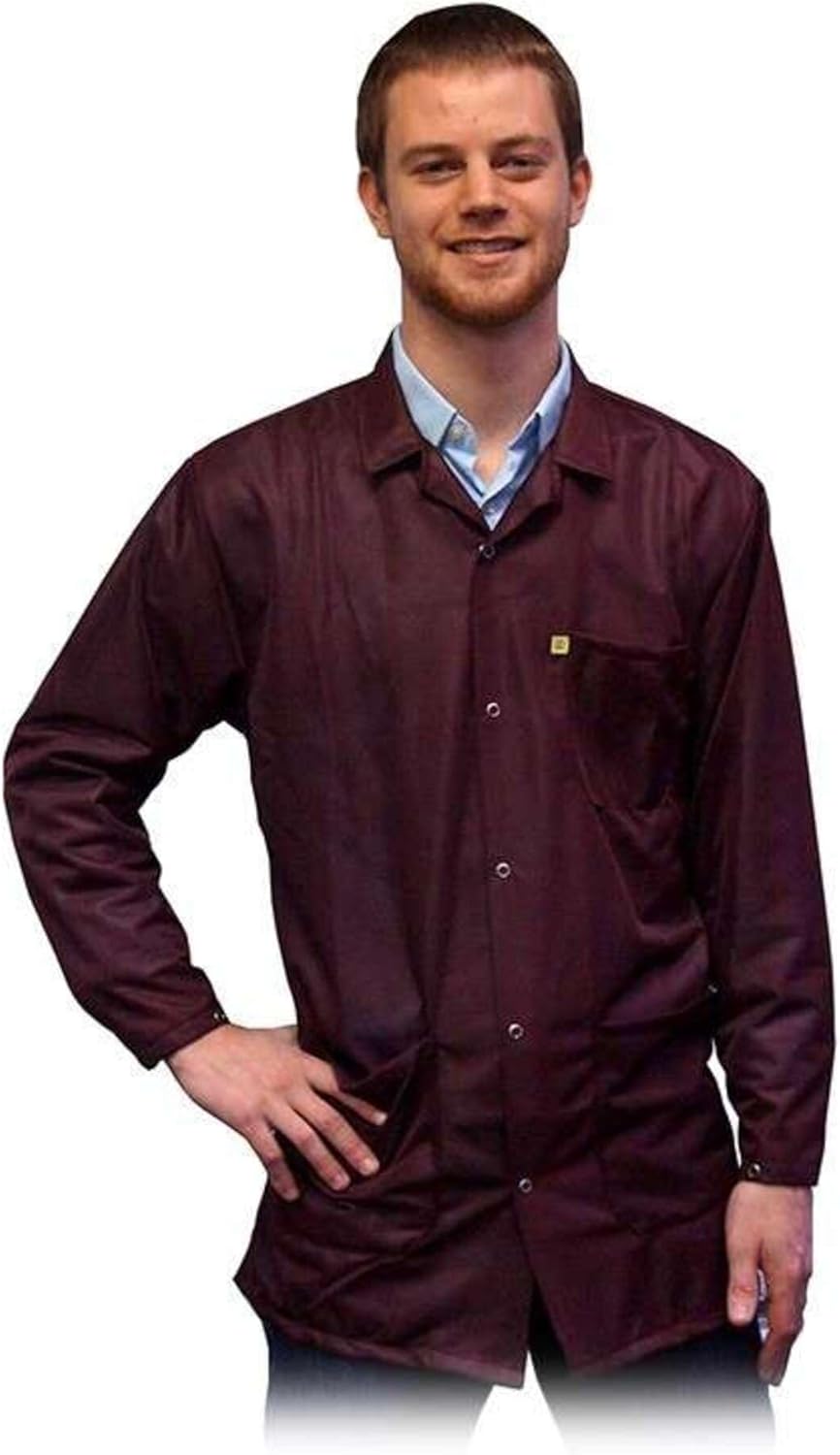 JKC9024SPMR - Clothing Size : L - 9010 Series ESD Jacket, Transforming Technologies - Each