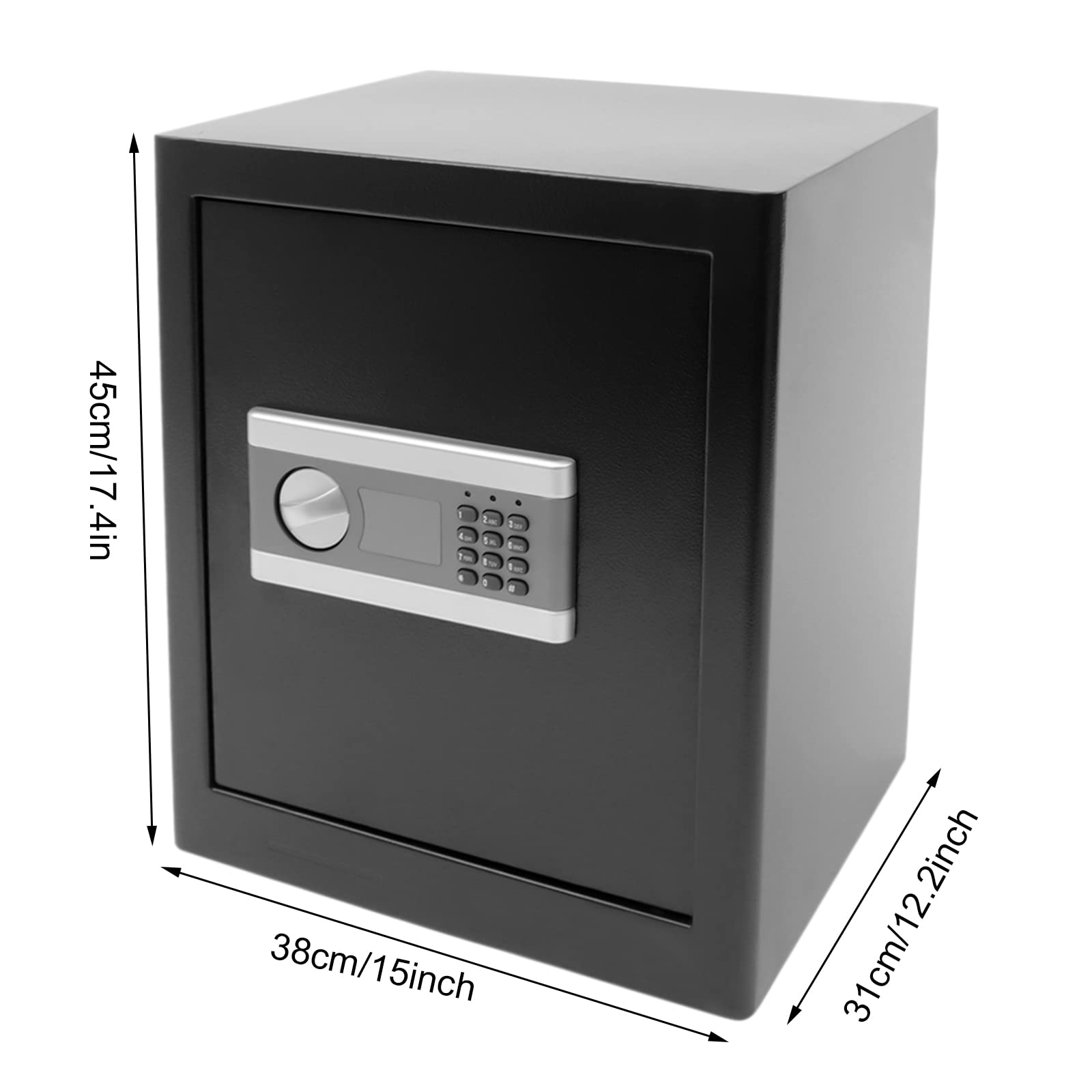 Kleine Kluis Technomax Gold GMT 4P Met Elektronisch Cijferslot 260 X 390 X 295mm