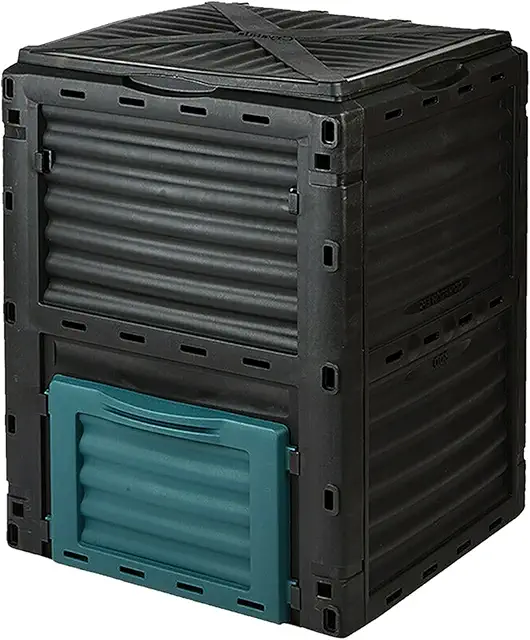80 Gallon Composter - 300L Outdoor Garden Compost Bin Eco Friendly