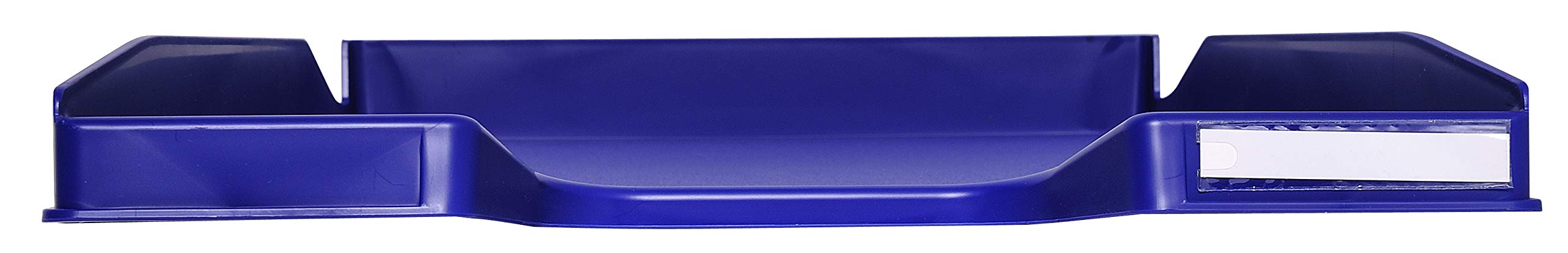 Exacompta 114104D 10er Pack Premium Briefablage Combo Mini DIN A4. Idealer Briefkorb für Ihre Organisation. Robuster und stapelbarer Ablagekorb Nachtblau