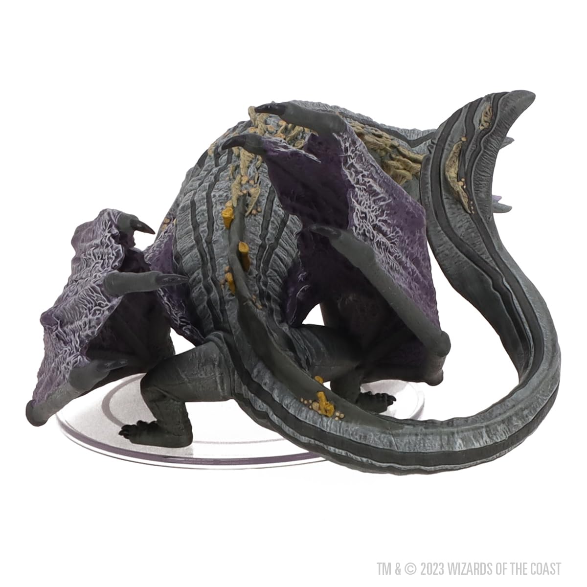 WizKids D&D Icons Of The Realms – Miniature Prépeinte Dragon Profond Adulte, Pour Vos Parties De Donjon