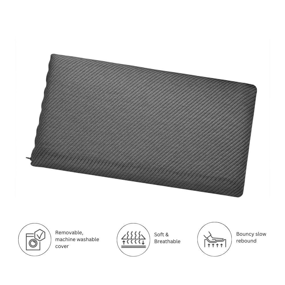 Wakefit Memory Foam Pillow Set - Neck Pain Relief -4