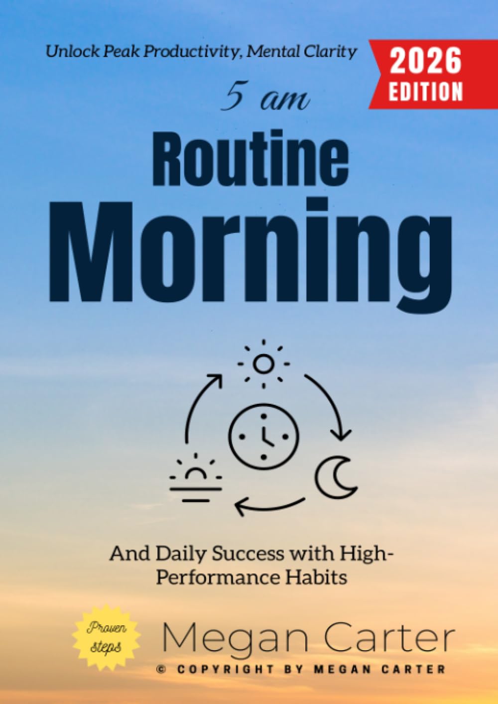 5 AM Morning Routine:: Unlock Peak Productivity, Mental Clarity, and Daily Success with High-Performance Habits