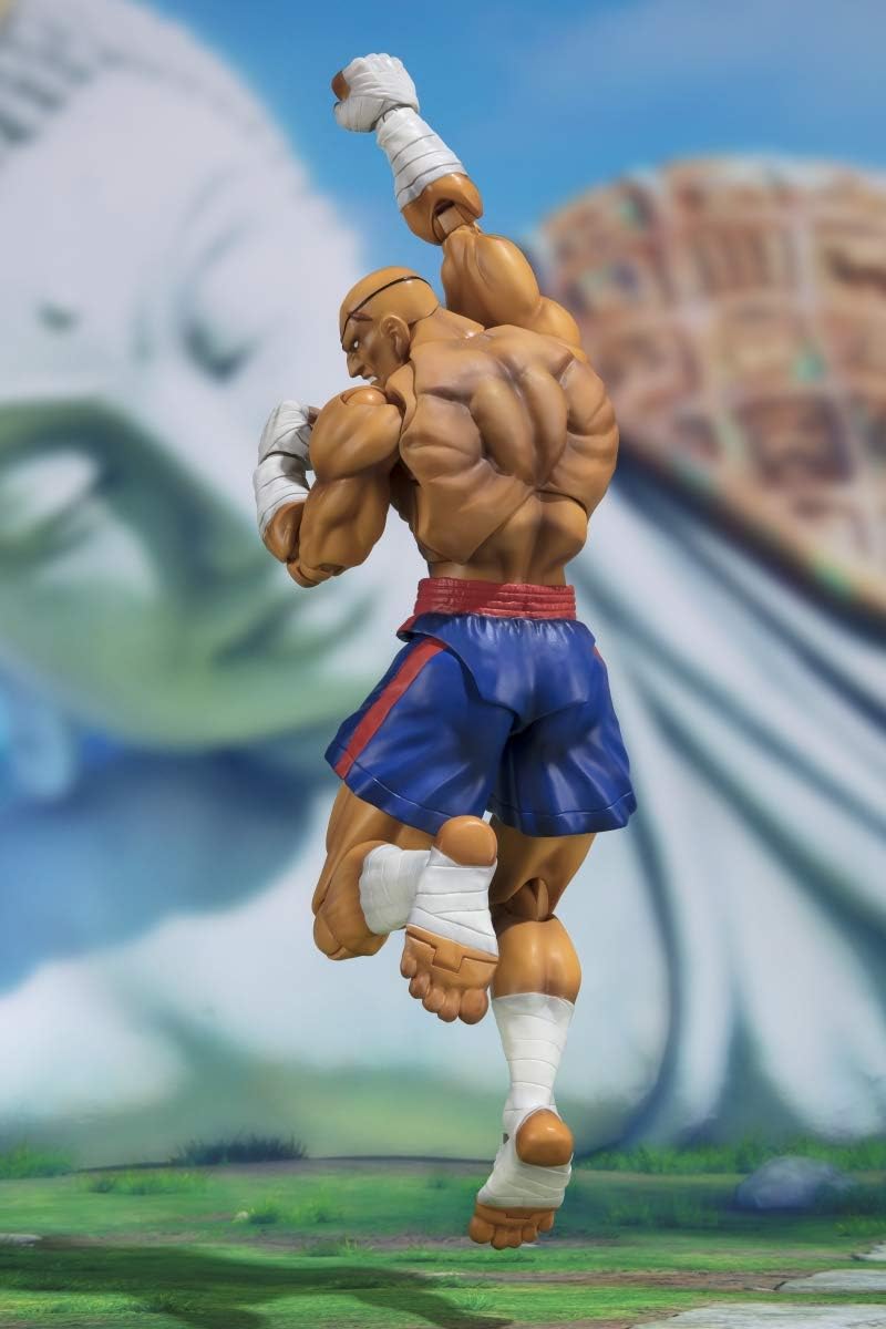 TAMASHII NATIONS - Street Fighter - Sagat, Bandai Spirits S.H. Figuarts Action Figure