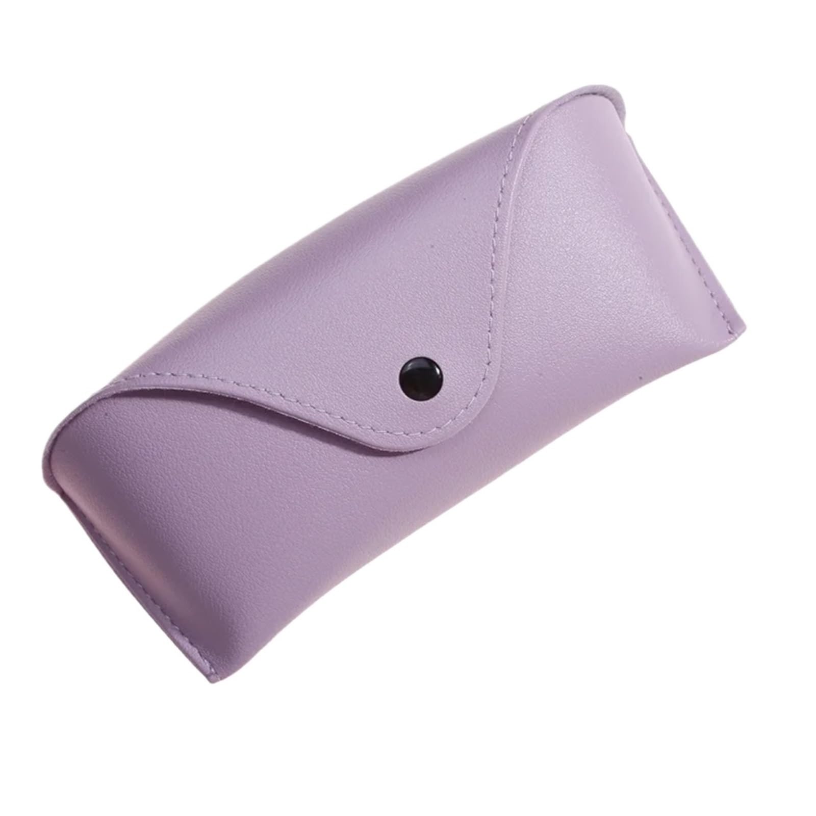 Caja de gafas sol cuero Color sólido, caja resistente a la presión, bolsas for, 2 uds Para Mujer