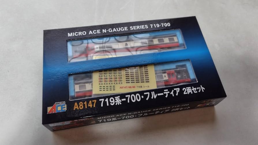 マイクロエース A8147 719系-700 フルーティア 2両セット 719系-700・フルーティア 2両セット | マイクロエース A8147