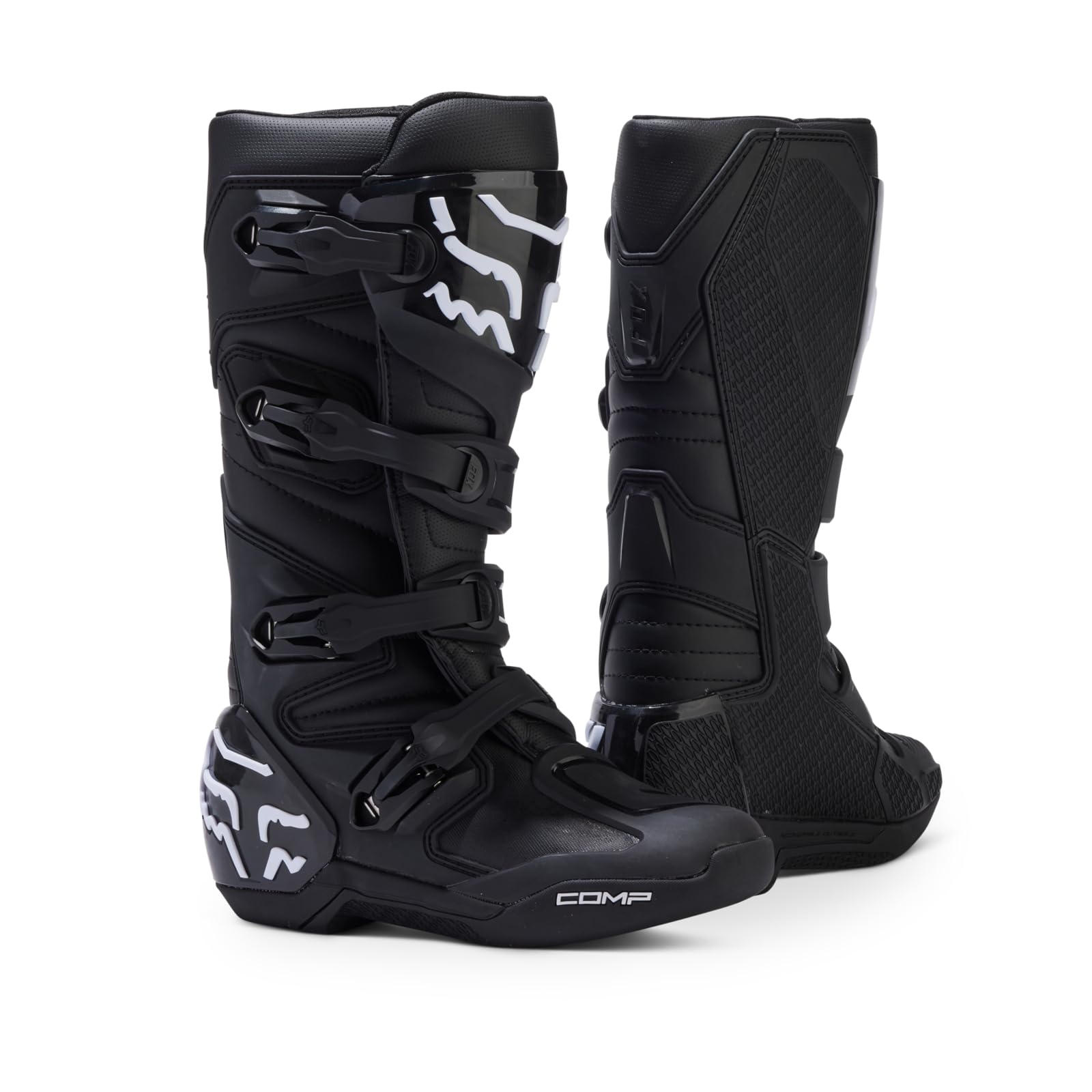 Fox Unisex Kids Black Comp 2023 Youth Motocross Boots