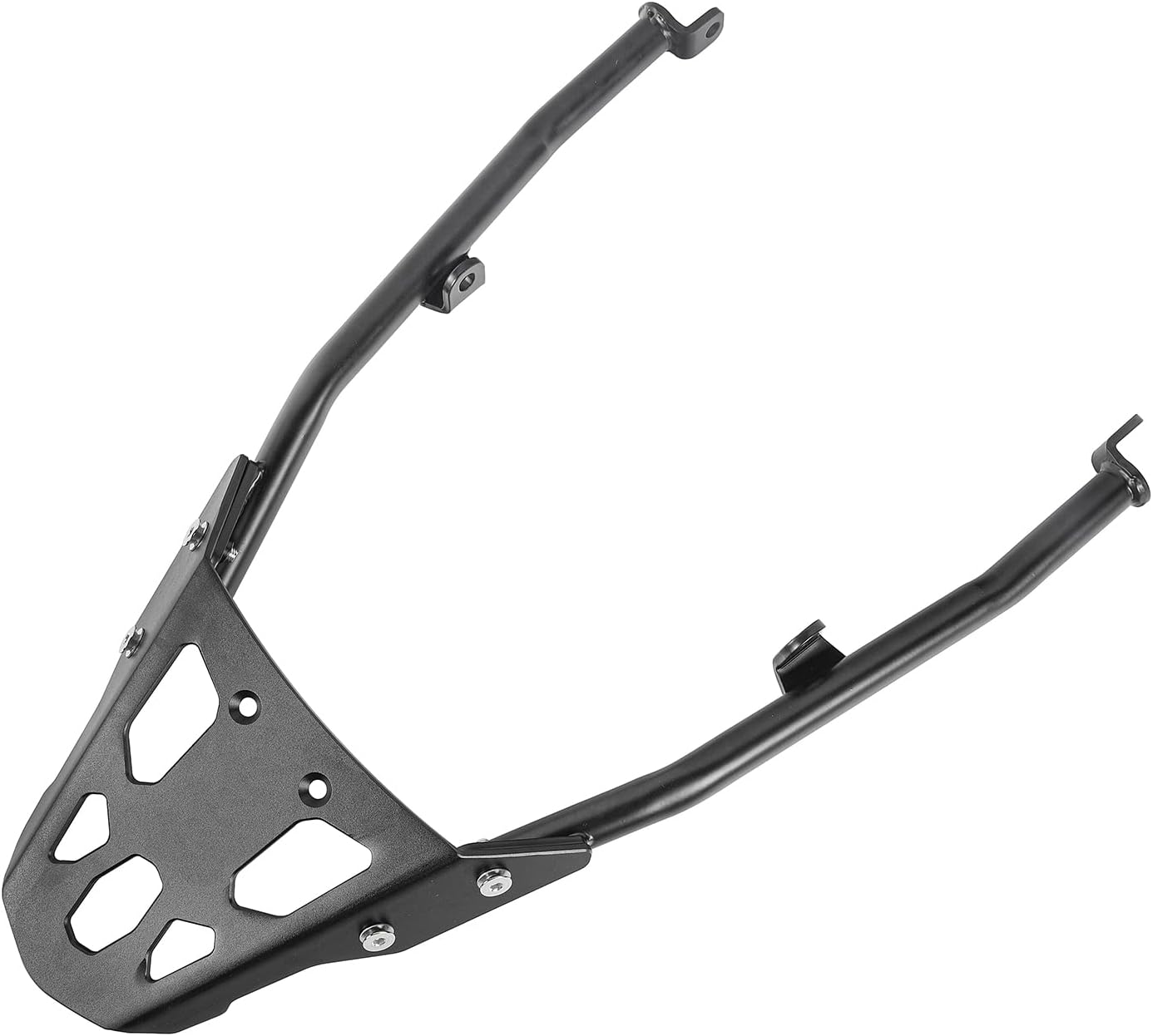 Motorcycle Rear Carrier Luggage Rack Compatible with Y-amaha MT09 MT09SP MT-09 SP 2021 2022 2023 Cargo Support Mount Extender Shelf Case Box Holder Passenger Grab Bar Hand Rail