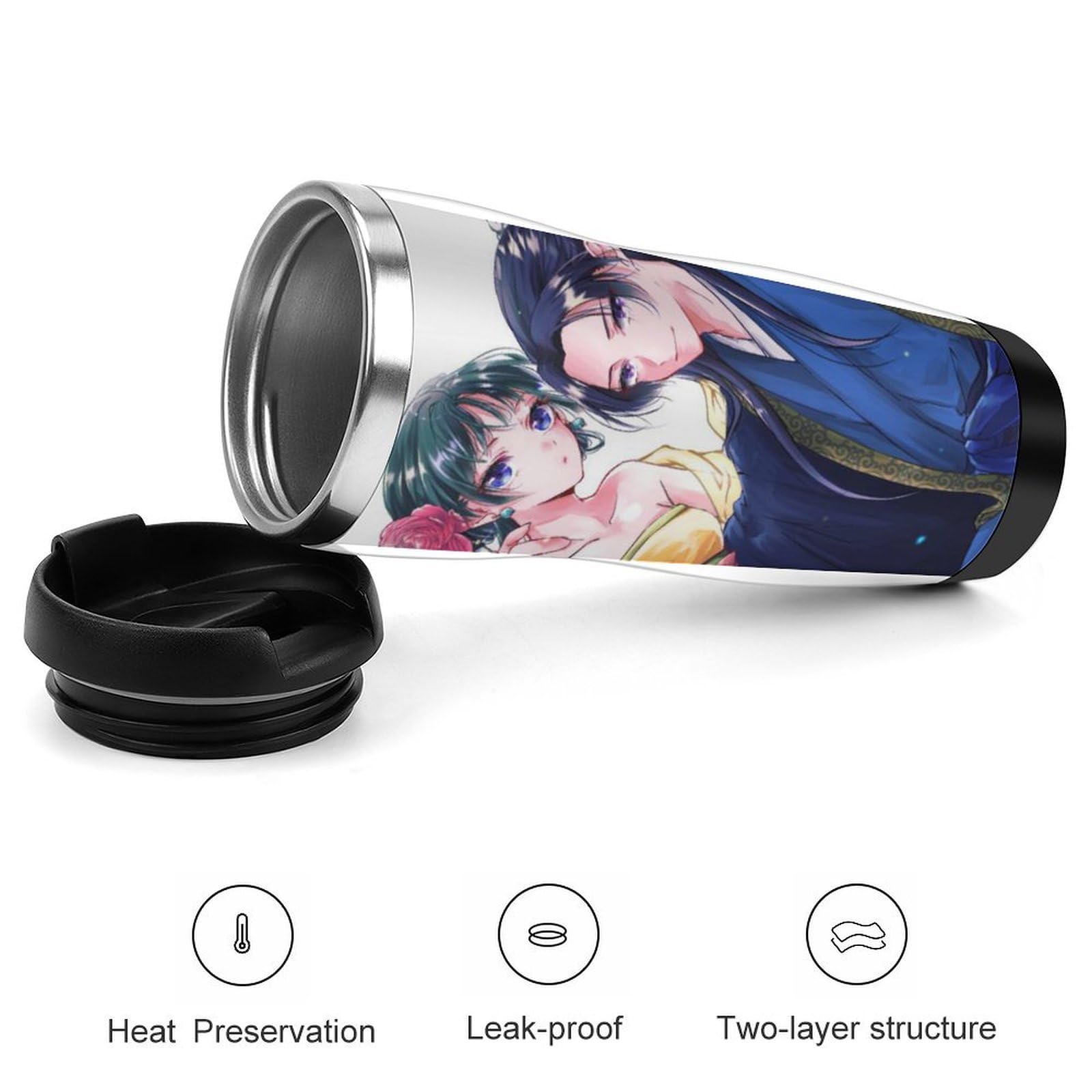 Amazon｜薬屋のひとりごと 水筒 魔法瓶 コーヒーカップ 猫猫 マオマオ