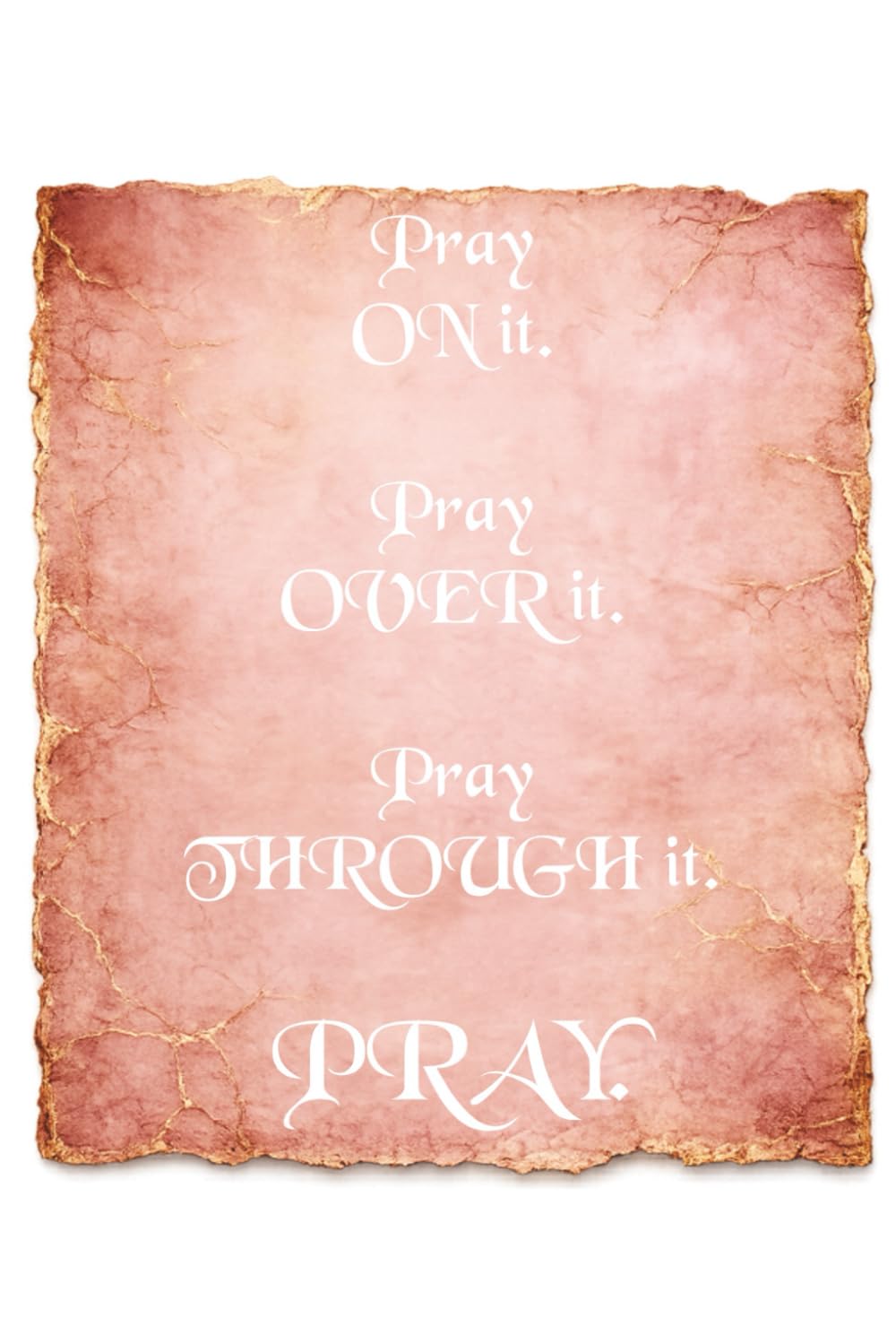 Pray Through It: Inspirational Greeting Card Book
