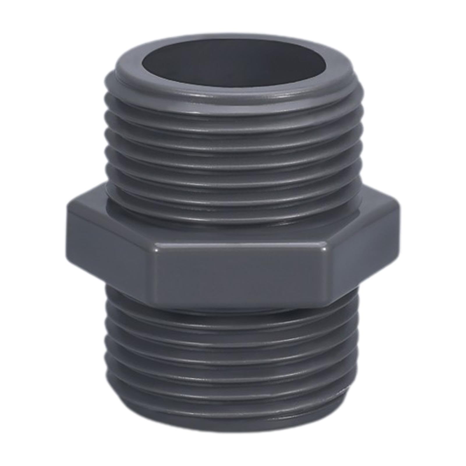 Amazon | PVC水道管アダプター、ねじ継手カプラー、20mm/25mm/32mm