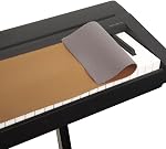 Piano Clavier anti-douille, Polyester, Bleu foncé, Convient à droite, Électrique & Grand piano, taille unique