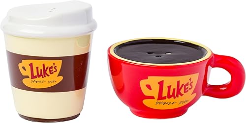 Miniatura 25 de Silver Buffalo Harry Potter Hogwarts Express Platform 9 3/4 Salero y pimentero de cerámica