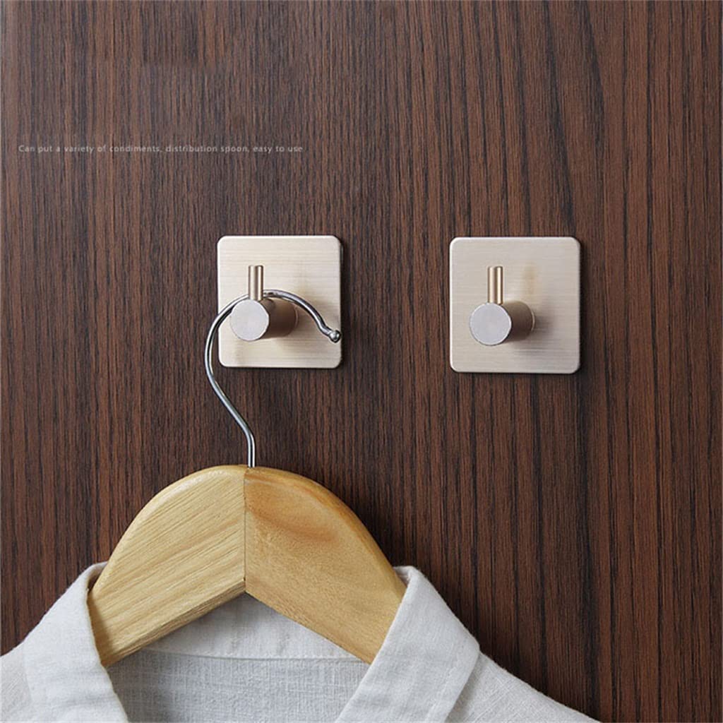 NEECS Gancho Universal Autoadhesivo para la Pared del hogar, Gancho para Puerta, Ropa, Bolsas para Colgar, Estante para Llaves, Colgador de Toallas de Cocina, Soportes de Almacenamiento