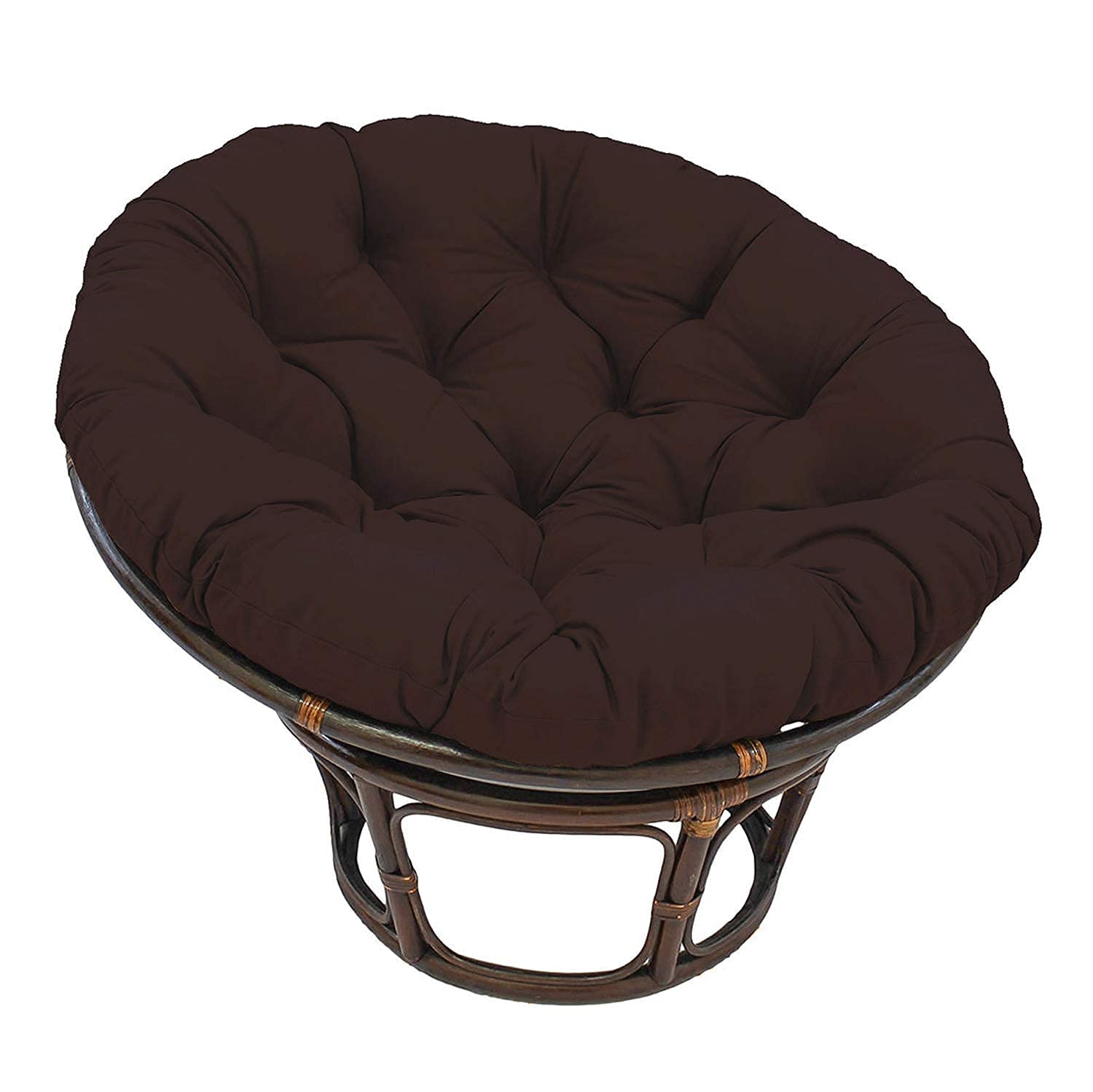 Buy Papasan Chair Cushion Dark Brown Hanging Egg Chair Cushion Multiple