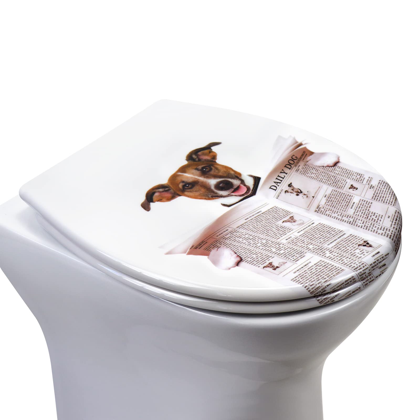 UF81302 Toilet Lid, Toilet Seat with Soft-Close Mechanism UF81302 Toilet Lid, Toilet Seat with Soft-Close Mechanism