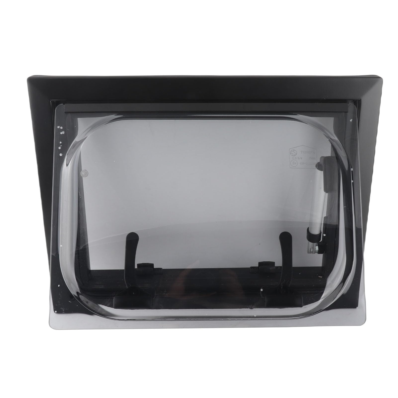 Fenêtre Coulissante pour Camping-Car, Acrylique Double Couche Résistant aux UV, Pare-Soleil Réglable pour Maisons Mobiles et Remorques, Alliage D'aluminium Durable