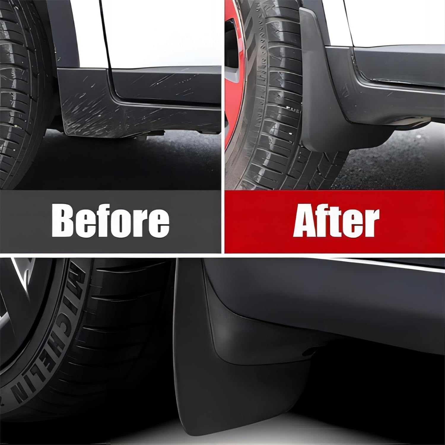 Spatlappen voor auto's Voor Toyota Voor Yaris Cross GR AC200 2023 2024 2025 Auto Spatlap Anti-splash Spatbord Fendes Mud Guard Exterieur Deel Auto Accessoires Spatborden voor auto's (Kleur : GR Versi