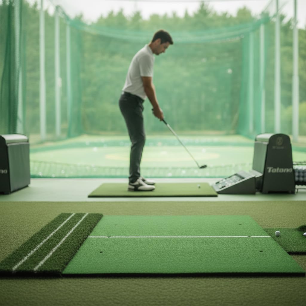 Golf Schlagmatte, Schwungführung, Eva