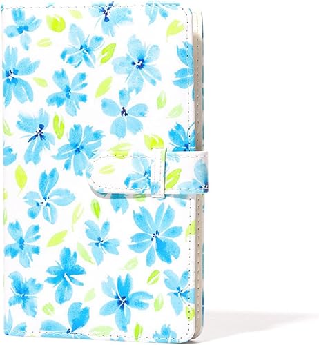 Álbum de fotos impreso con patrón de 3 pulgadas, 96 bolsillos, mini imagen compatible con Fujifilm Instax Polaroid Mini 11897s257090, soporte para