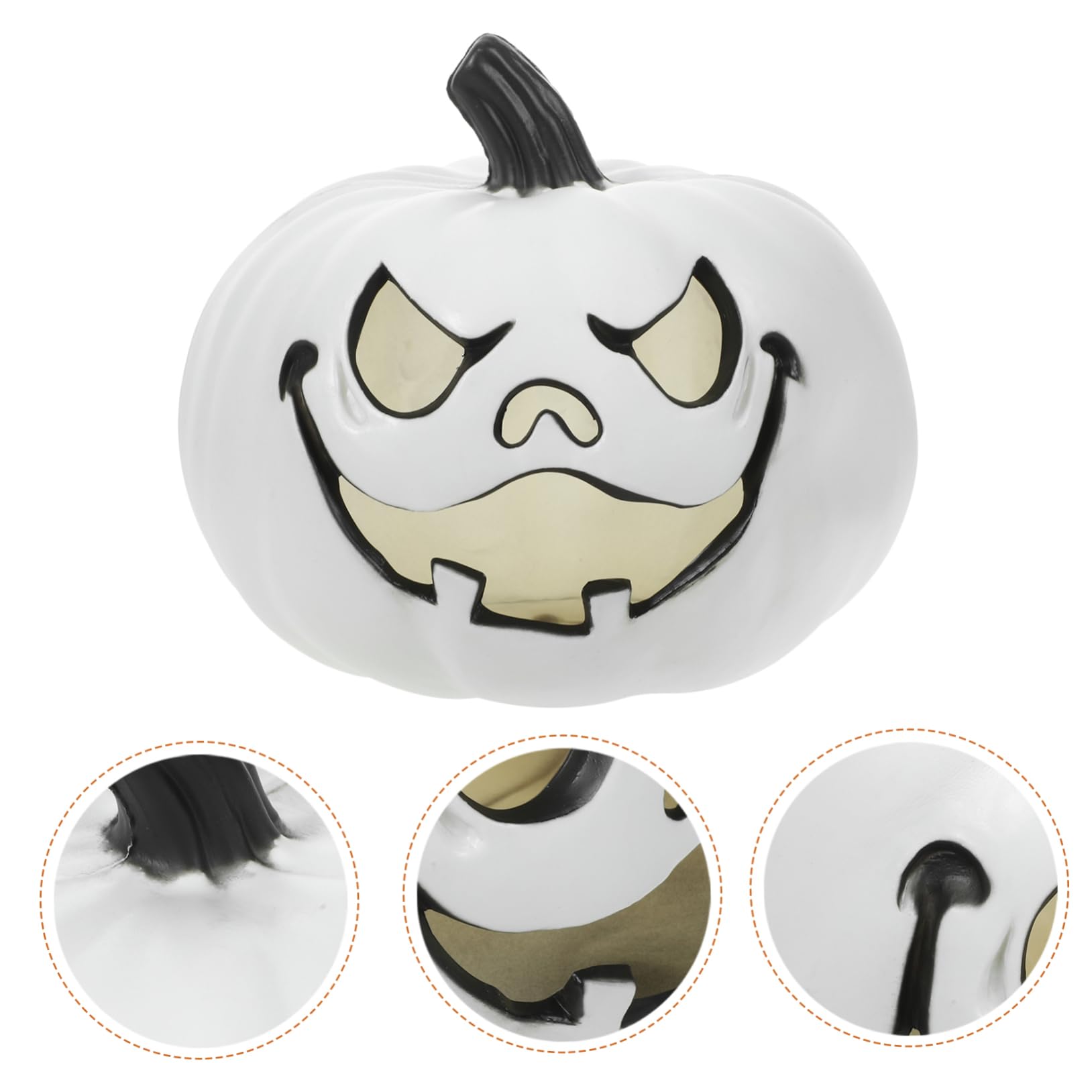 Generic Halloween Pumpkin Lamp Decorative Ornament Jack Lantern for Decor for Halloween Parties and Fall Table Centerpieces